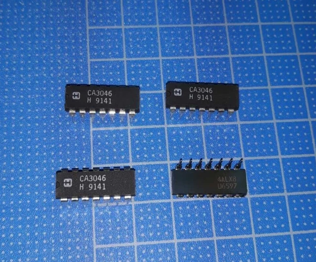 CA3046 HARRIS GENERAL Purpose NPN Transistor DIP14 £3.68 - PicClick UK