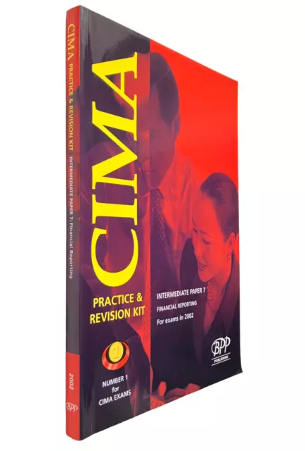 CIMA Financial Reporting Paper 7 Practice & Revision Kit Intermediate Exams Used