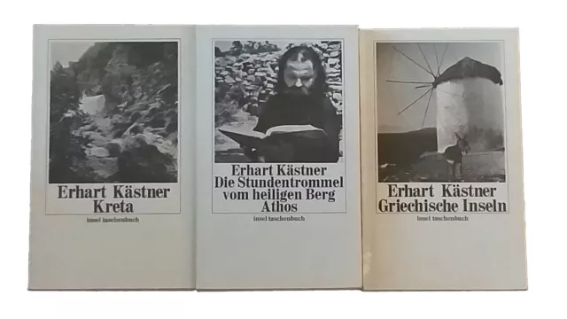 3 X ERHART KÄSTNER - Kreta - Griechische Inseln - Die Stundentrommel Vom...