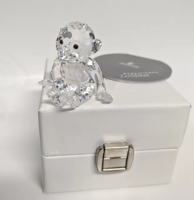 RARE Swarovski Crystal CHIMPANZEE CHIMP 221625 Monkey Ape Mint Boxed Retired. C5