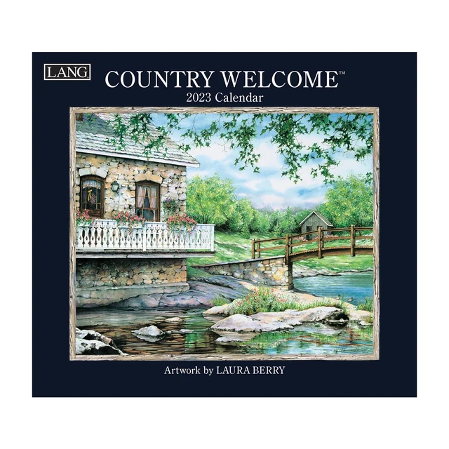 LANG COUNTRY 2023 Wall Calendar w £4.75 PicClick UK