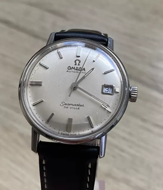 Omega Seamaster Deville date steel Cal.563  Automatic 1969