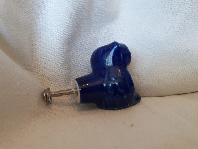 Cute Ceramic Owl Cabinet Knob Kitchen Cupboard Closet Drawer Pull Handle 1pc 2