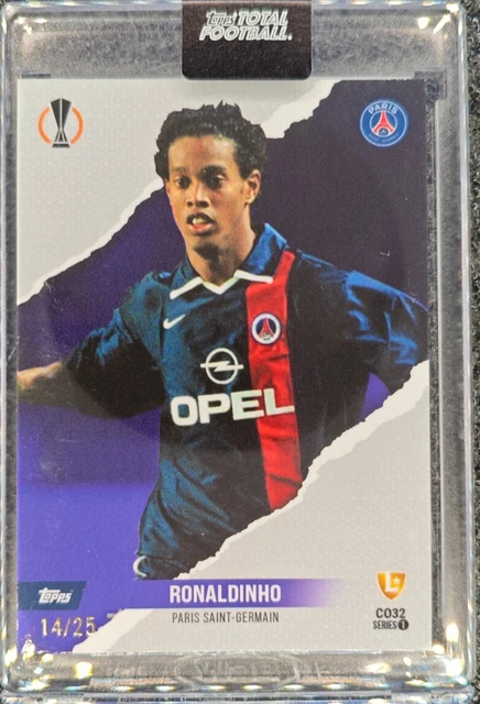 Topps TOTAL FOOTBALL ロナウジーニョ　1/1 RONALDINHO TOPPS TOTAL FOOTBALL 20224 2025 #117 BARCELONA 18