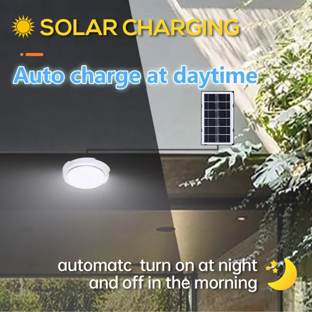Accesorio de luz de techo solar bajo consumo de energía para habitación interior (45W)