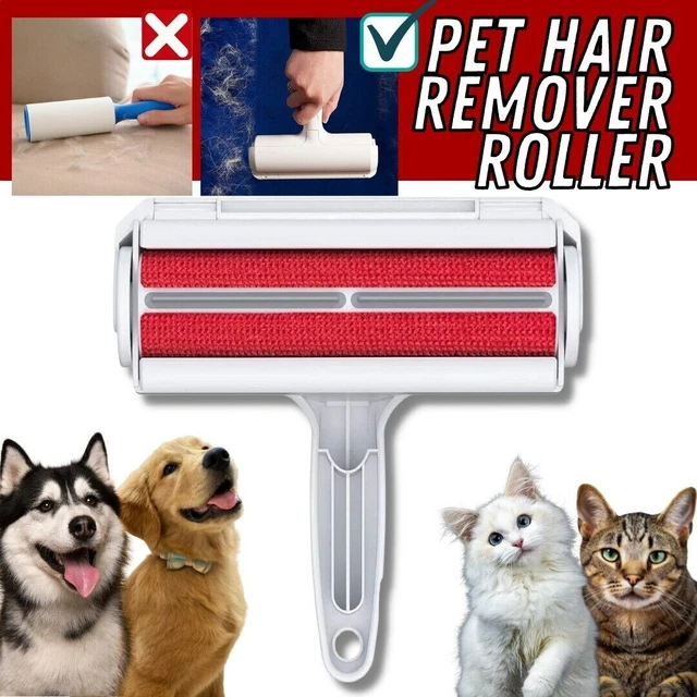 Lint Remover Reusable Pet Hair Dog Cat Hair Roller Sofa Clothes Cleaning Brush
