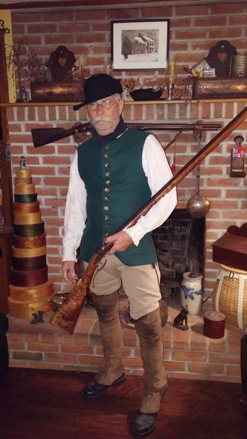 Men's 18th Century Shirt Pattern. F&I, Rev War, Living History 2