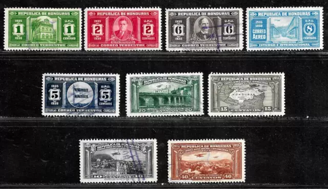 Hick Girl- M&U. Honduras Stamps    Various  Issues     N593