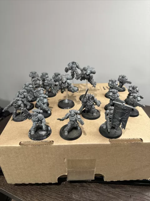 Warhammer 40k Space Marines Army Dark Imperium Set Primaris Sb69