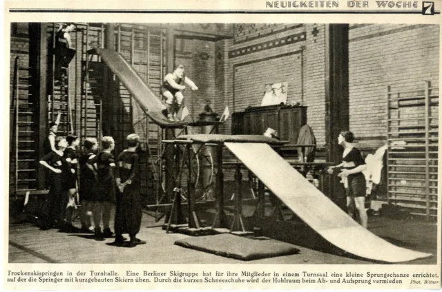 Sprungschanze Trockenskisprung-Anlage der Berliner Skigruppe von 1931