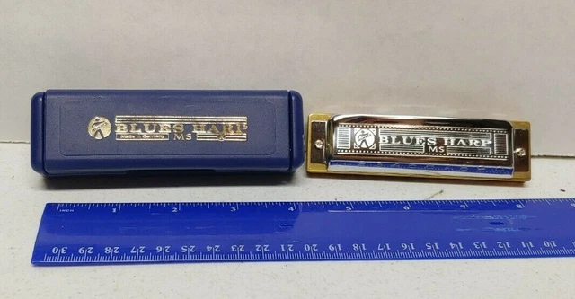 Hohner Blues Harp Harmonica Key Of C Germany 532/20 KEY OF C