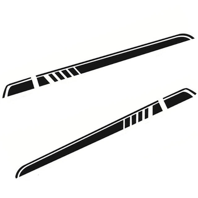For  Truck Car SUV Decor Racing Door Side Stripes Decal Vinyl Stickers Graphic