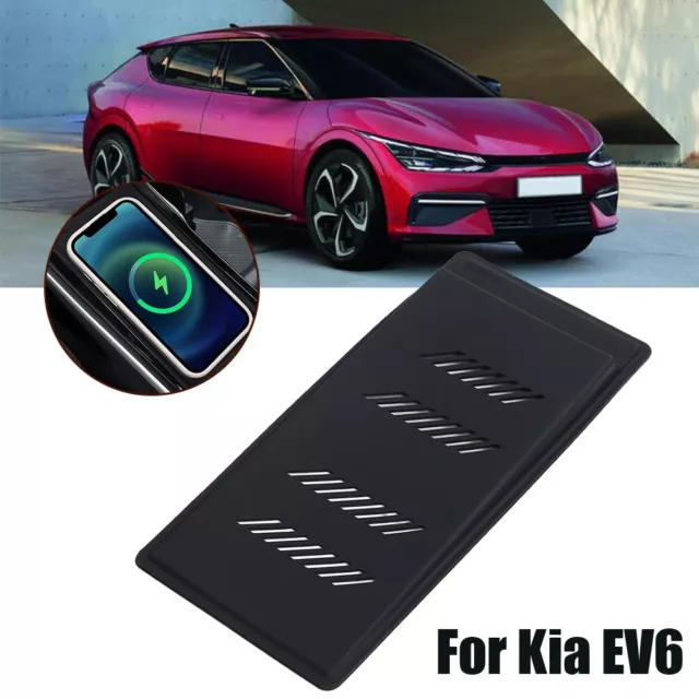 For Kia EV6 Anti-slip Pad Phone Wireless Charging Pad Silicone (Only The Mat)