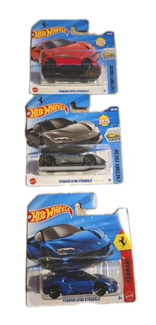 Hot Wheels Ferrari SF90 Stradale 2025 — Carte EU, N°191/250, Blister Non Ouvert !