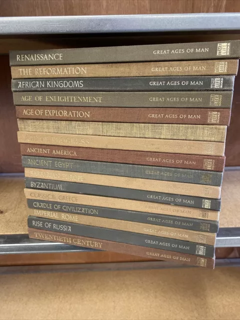 Time Life Books Great Ages Of Man Lot Set 16 Of 21 Volumes Near Complete