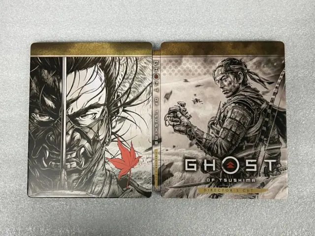 Ghost of Tsushima Custom mand steelbook case (NO GAME DISC) for PS4/PS5
