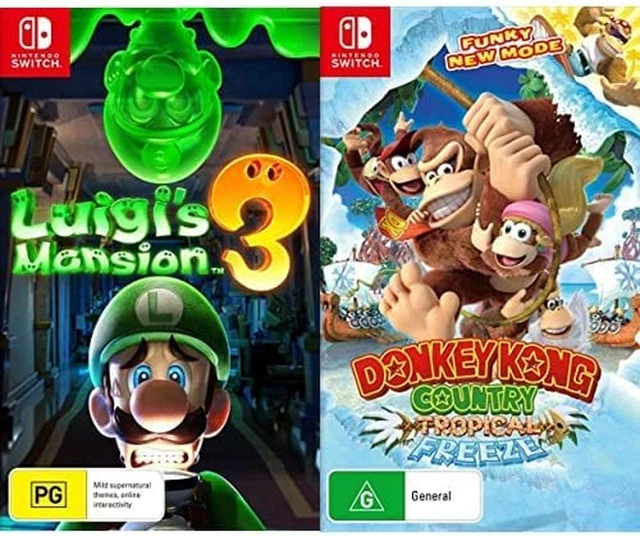 Nintendo Switch - Jeu Luigi's Mansion 3