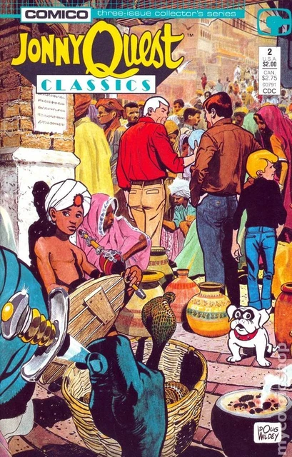 Jonny Quest Classics #2 VF 1987 Stock Image