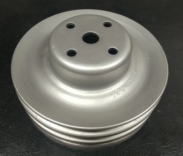 Small Block Mopar 3 Groove Water Pump Pulley Dodge Chrysler Plymouth 318 360 5.2 Small Block Mopar 3 Groove Water Pump Pulley Dodge Chrysler Plymouth 318 360 5.2