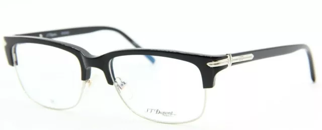 New St Dupont Dp-0072U 2 Black Authentic Eyeglasses Frames Rx Dp 0072U 54-18
