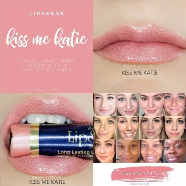 💥BLOWOUT SALE💥LIPSENSE BY SeneGence Kiss 😘 Me Katie 💋🩷💋🩷 New Sealed $10 ...
