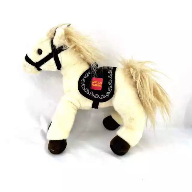 Wells Fargo Bank Legendary Pony Plush El Toro Horse Stuffed Animal Toy 2014 12"