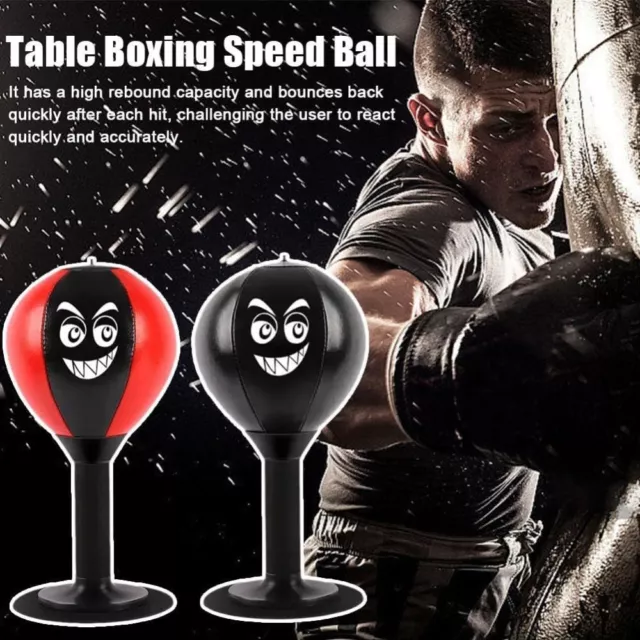  Rage Bag, Desktop Punching Bag Ball with Suction Cup