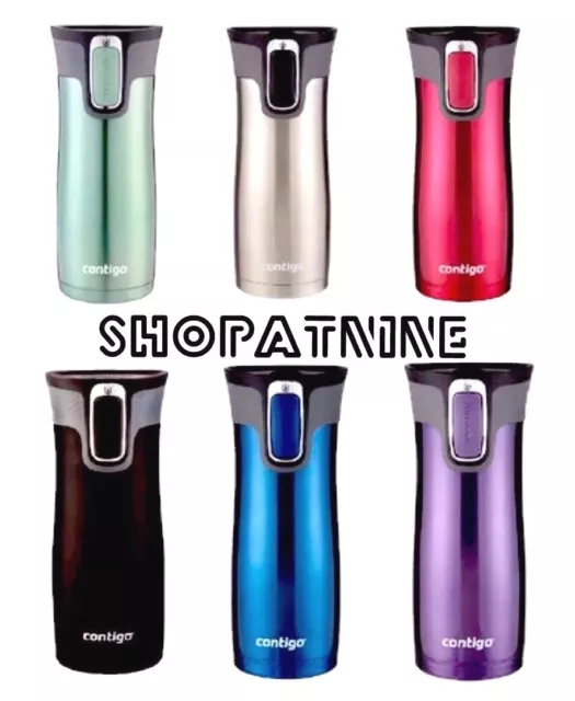 Contigo West Loop Insulated Coffee Water Stainless Travel Mug Flask Autoseal®