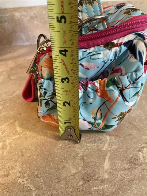 samantha brown to go cosmetic organizer tropical nwot HTF 6