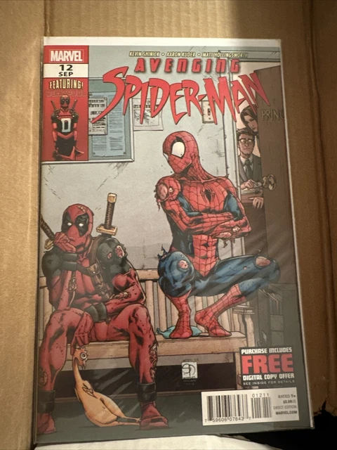 Avenging Spider-Man #12 1st Scarlet + Symbiote Spider-Ham! Marvel 2011