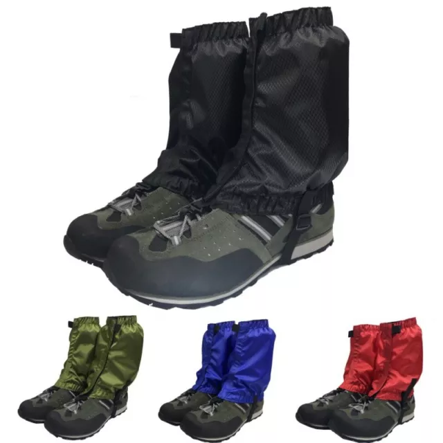 Outdoor Waterproof  Snow Ski Legging Gaiter Climbing Hiking Leg Boot Shoes Cover