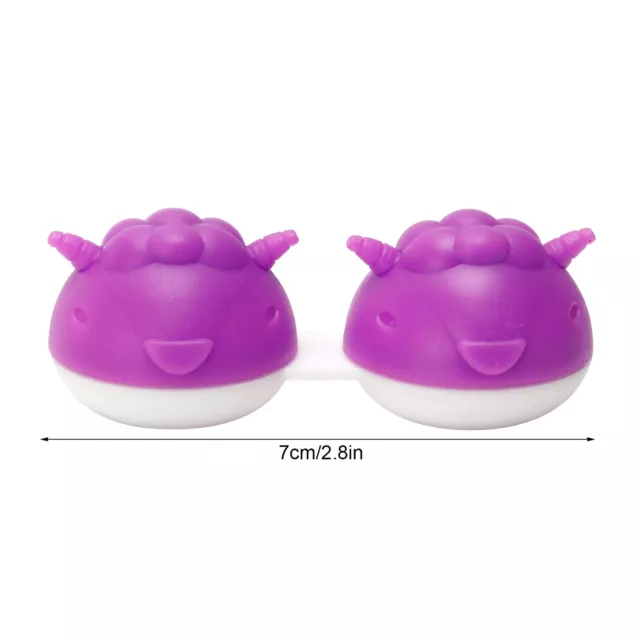 Cute Contact Lens Case Portable Cosmetic Contact Lenses Container Holder Box 3