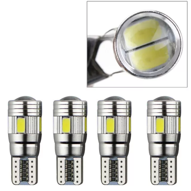 ampoules de voiture Car Bulbs 10 AMPOULES LED W5W T10 Canbus ANTI ERREUR ODB