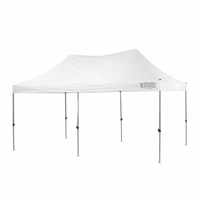 WENZEL SMARTSHADE CANOPY/GAZEBO-White,4.5m x 3m Garden,Sun Shelter, Camping