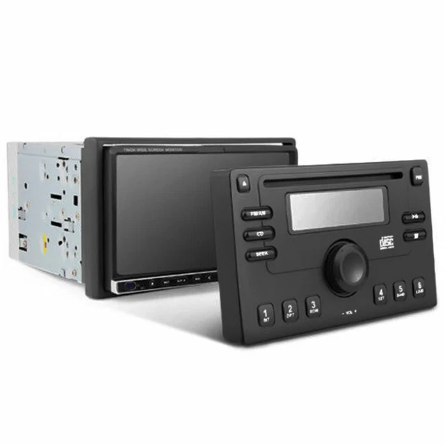 Double din on sale security faceplate