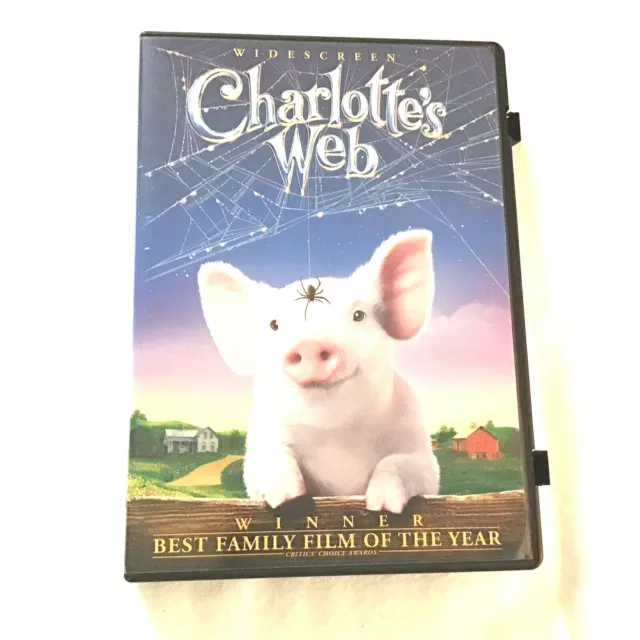 CHARLOTTES WEB (DVD, 2007, Widescreen Checkpoint) Exclusive Movie, Book ...