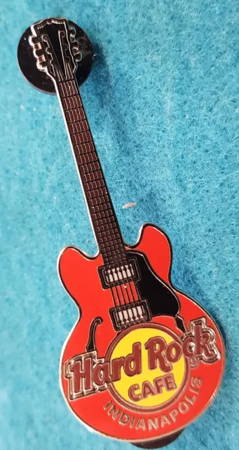 INDIANAPOLIS RED 6 STRING CORE GIBSON GUITAR SERIES Hard Rock Cafe PIN