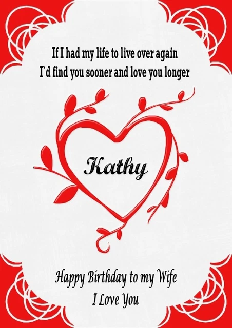 Regalo Compleanno Fidanzato Biglietto Di Auguri Di Compleanno Personalizzato Fatto A Mano Da Stampare - Foto 10