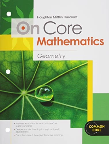 HOUGHTON MIFFLIN HARCOURT ON CORE MATHEMATICS: STUDENT By Holt Mcdougal **Mint**