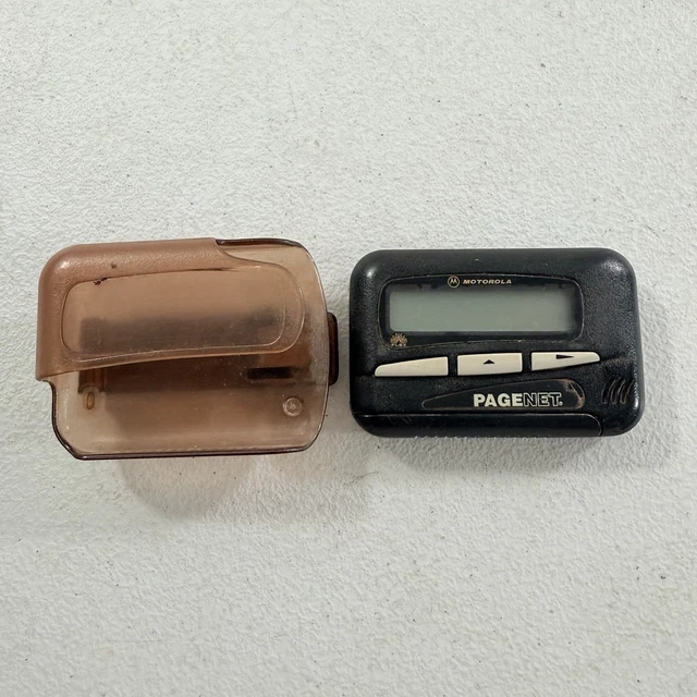 Vintage Motorola Pagenet Pager E969687 - Pour Pièces (non Fonctionnel)