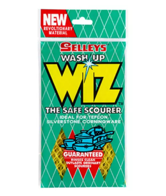 Selleys Wash Up Wiz The Safe Scourer Ideal for Teflon Silverstone Corningware