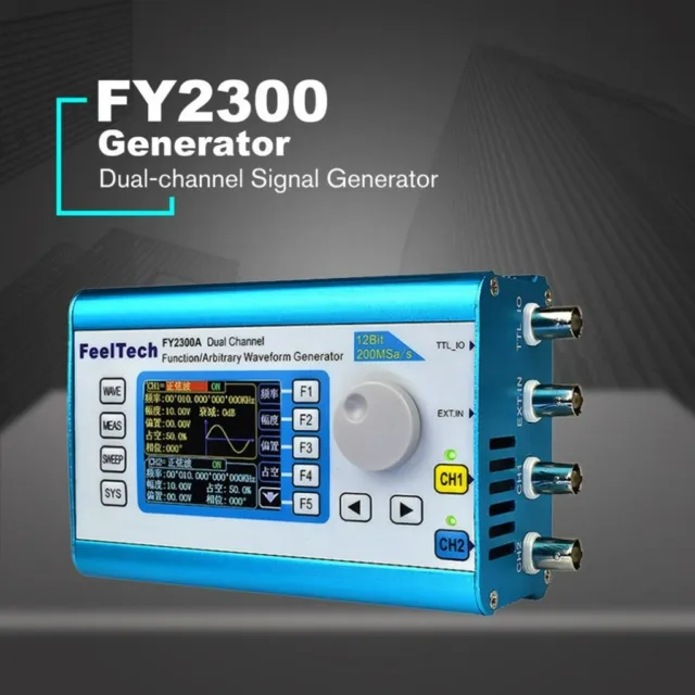 FY-2300 Dual Ch DDS Generator Meter Arbitrary Waveform Function Signal Tool