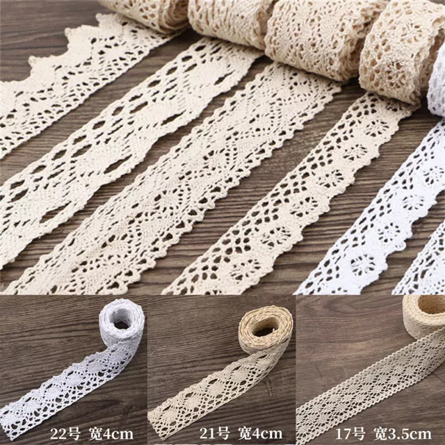 Beige Clothing Material Diy Lace wholesale Accessories Clothing Cotton Ornament