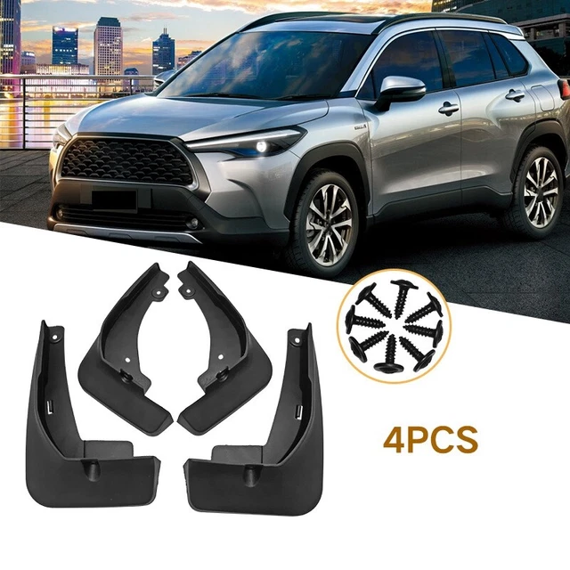 4 pz parafanghi auto parafanghi per Corolla Cross 2020 2021 CaU2