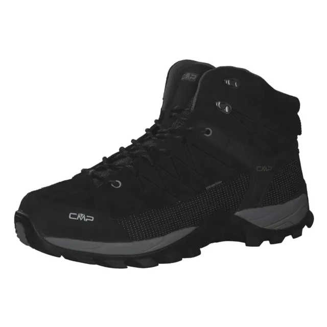 Cmp Men'S Rigel Mid Trekking Shoe Wp, Nero Grey, 10