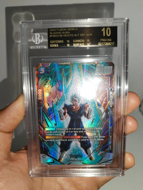 ベジット　scr　ブラックラベル　bgs10　Vegito FB02-139 BGS 10 FB02-139 Vegito [Alternate Art] SCR (2024)