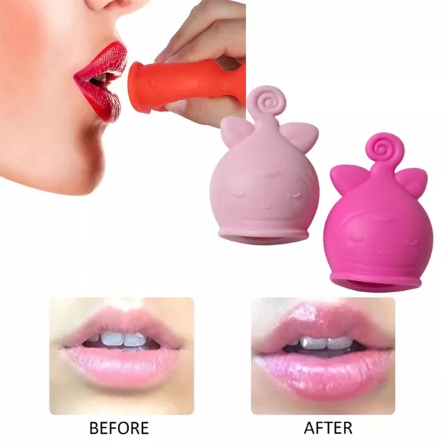 Soft Lip Enhancer Device Silicone Increase Lips Lip Filler Tool  Women Lady