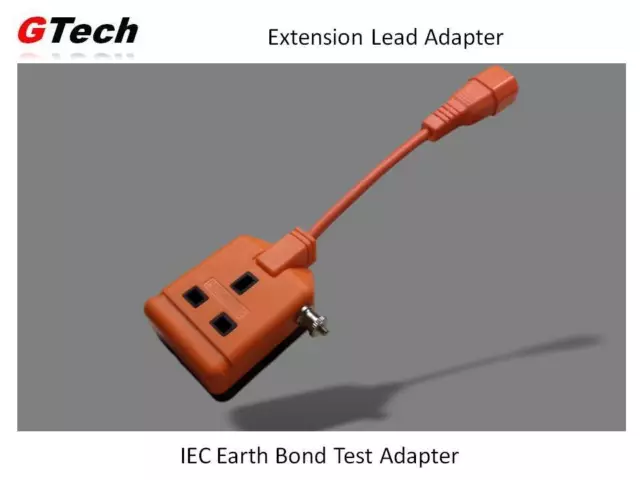 Adaptateur de test IEC Lead PAT - pour testeurs SANS prise CEI.