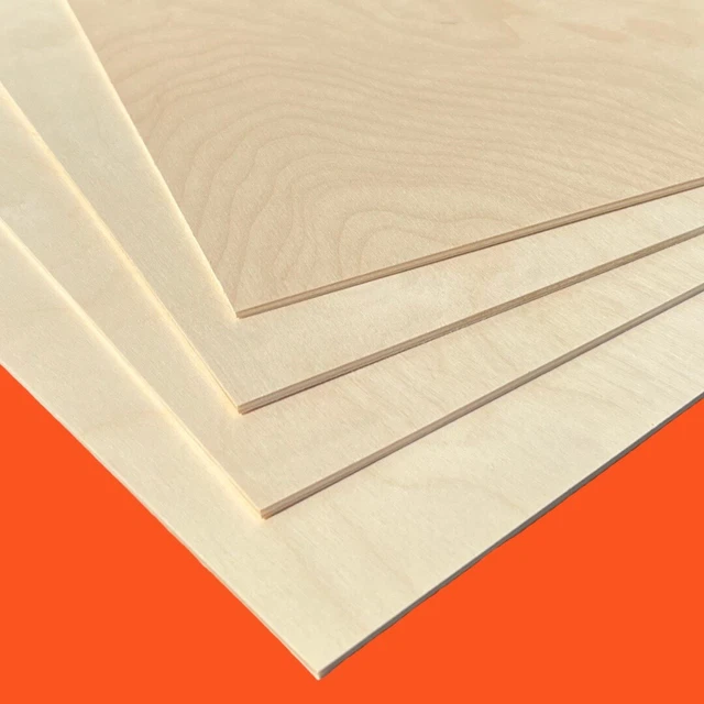 Sperrholz Birke Holzplatte Bastelholz 3 -10mm SONDERPOSTEN Multiplexplatte Laser