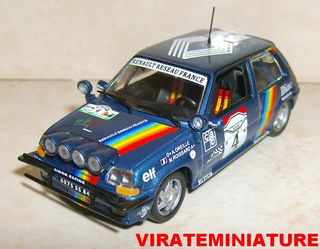 Miniature Renault 5 GT Turbo Alain Oreille - 1/43 - Neuve